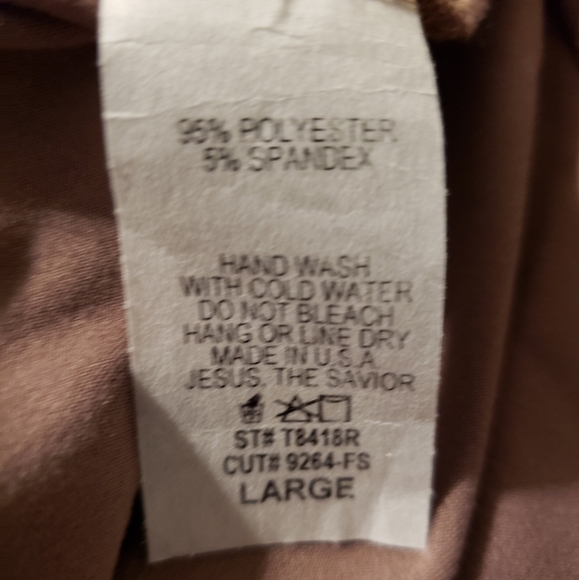 Mocha V-Neck Top - Picture 4 of 4